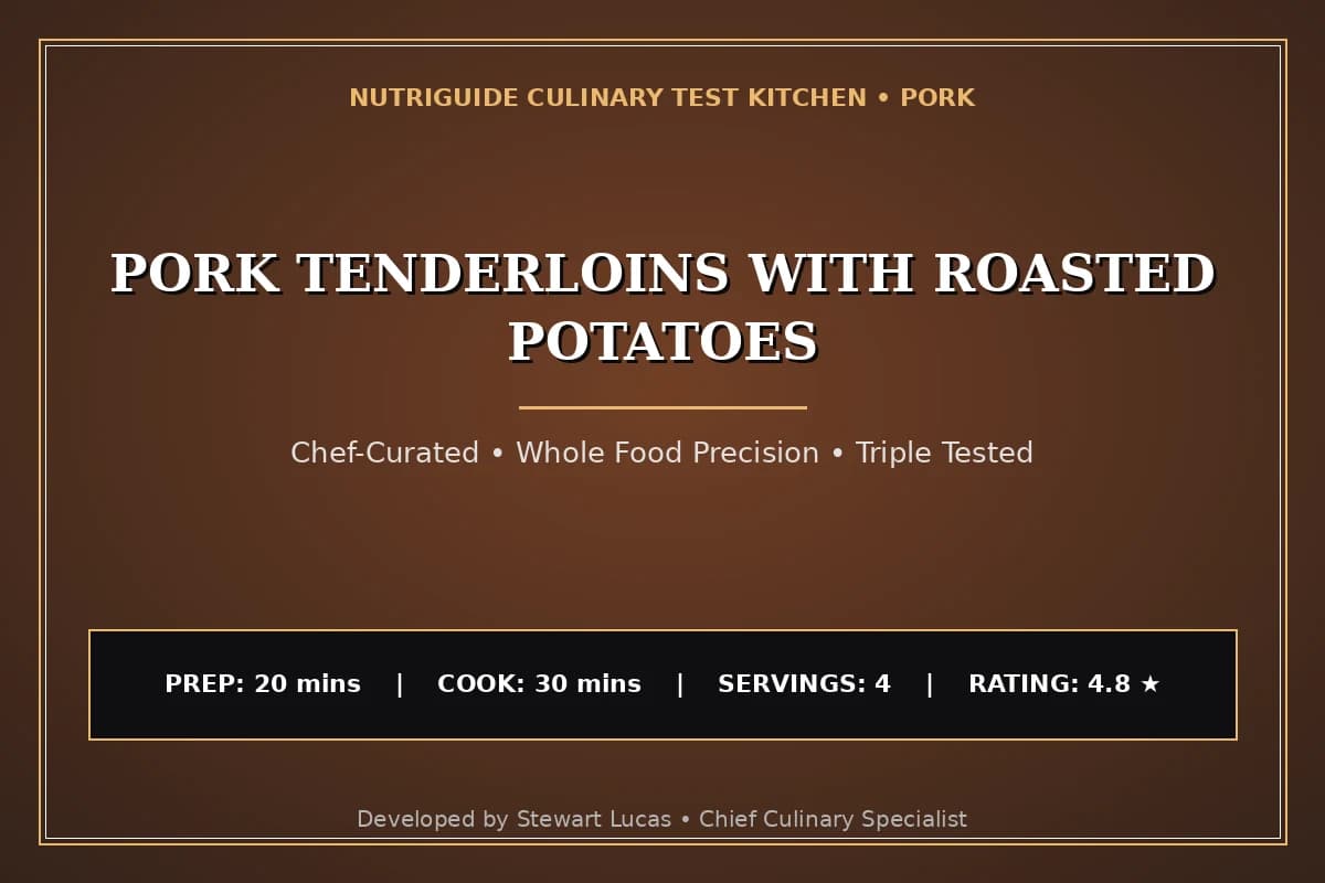 Pork Tenderloins With Roasted Potatoes