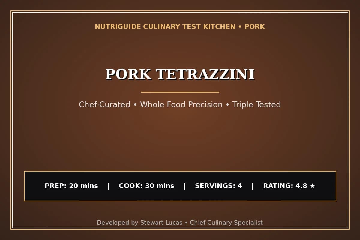 Pork Tetrazzini