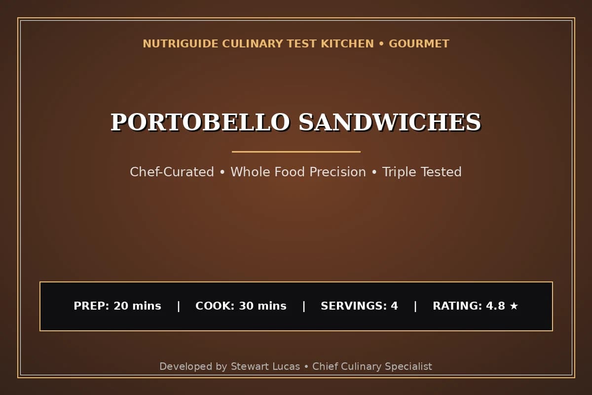 Portobello Sandwiches