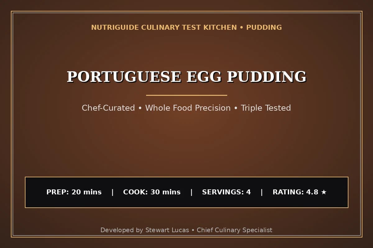 Portuguese Egg Pudding