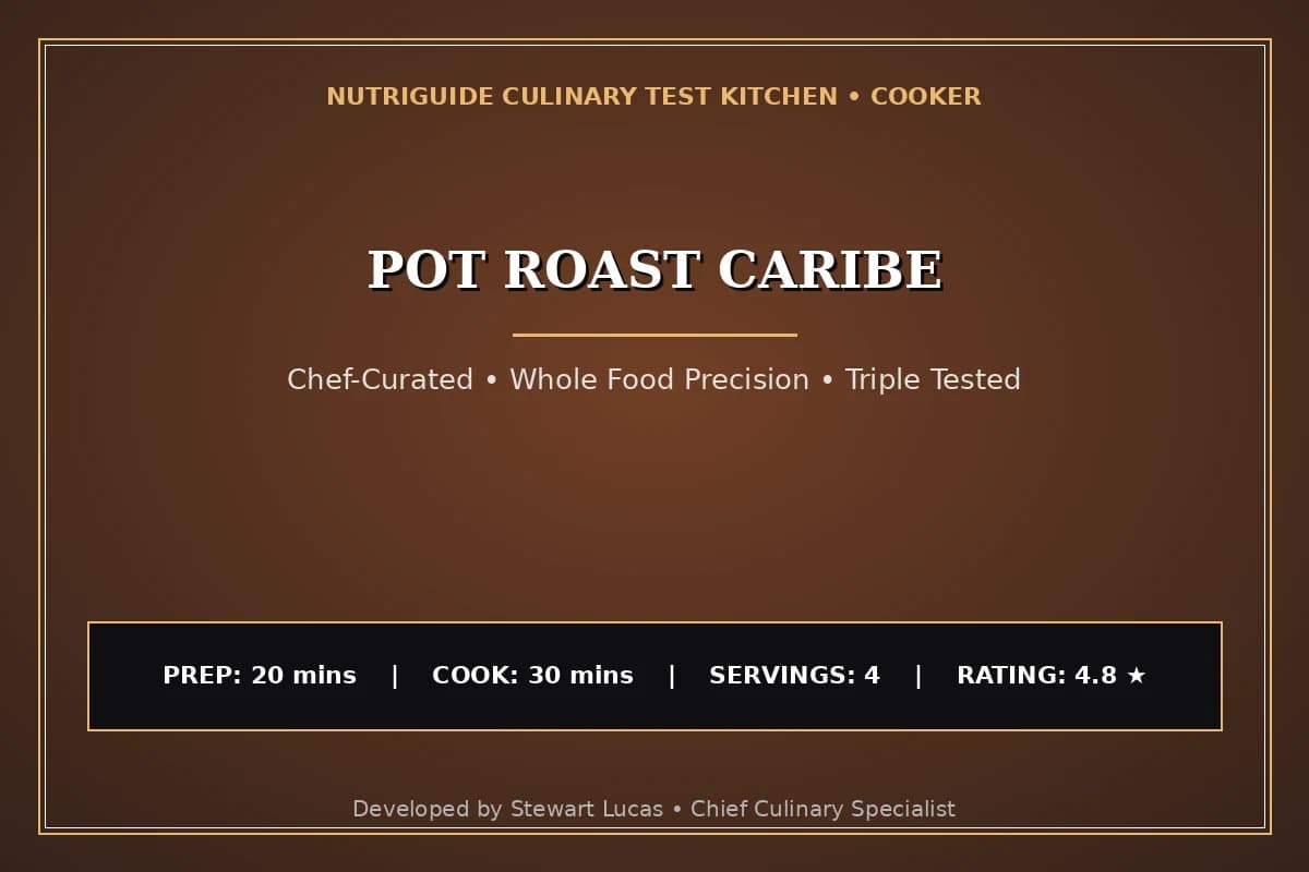 Pot Roast Caribe