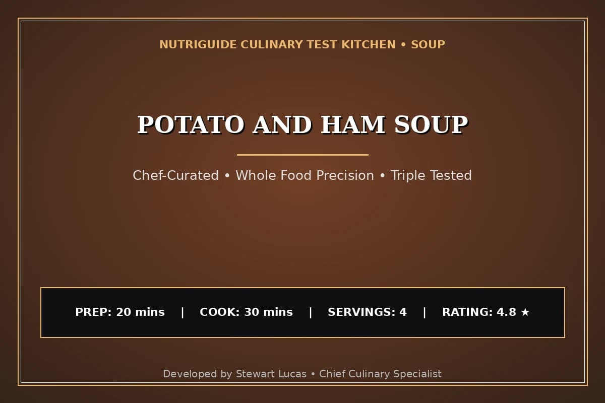 Potato And Ham Soup
