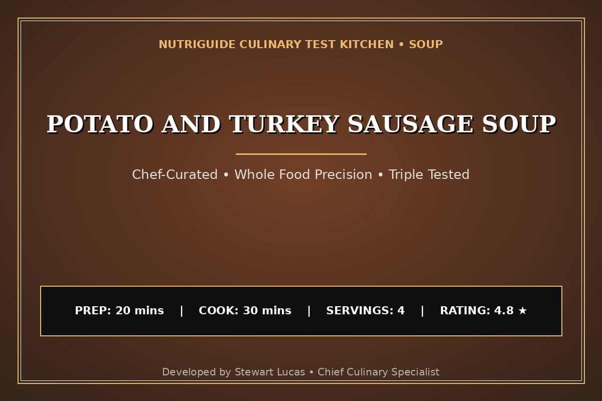 Potato And Turkey Sausage Soup