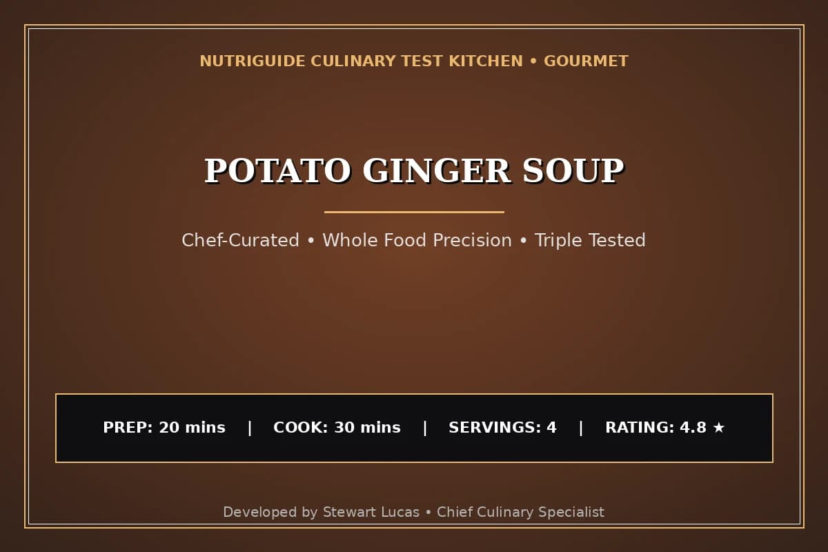 Potato Ginger Soup