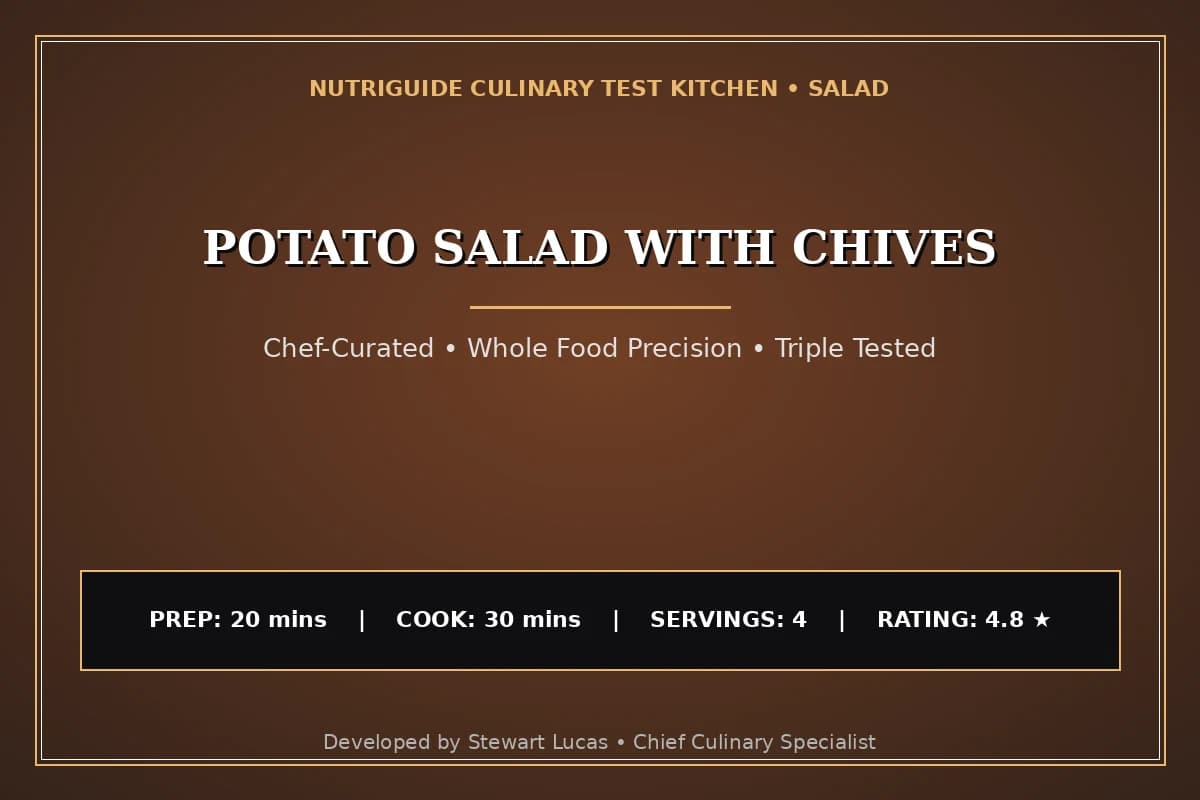 Potato Salad With Chives