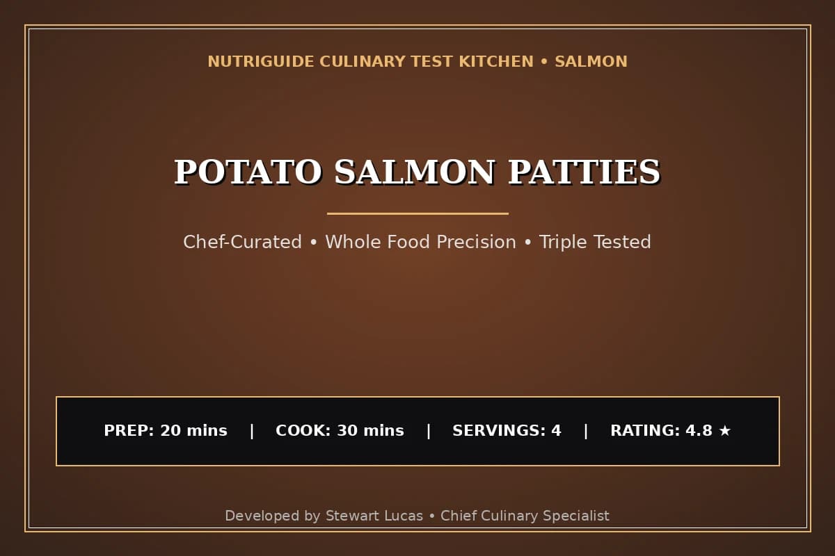 Potato Salmon Patties