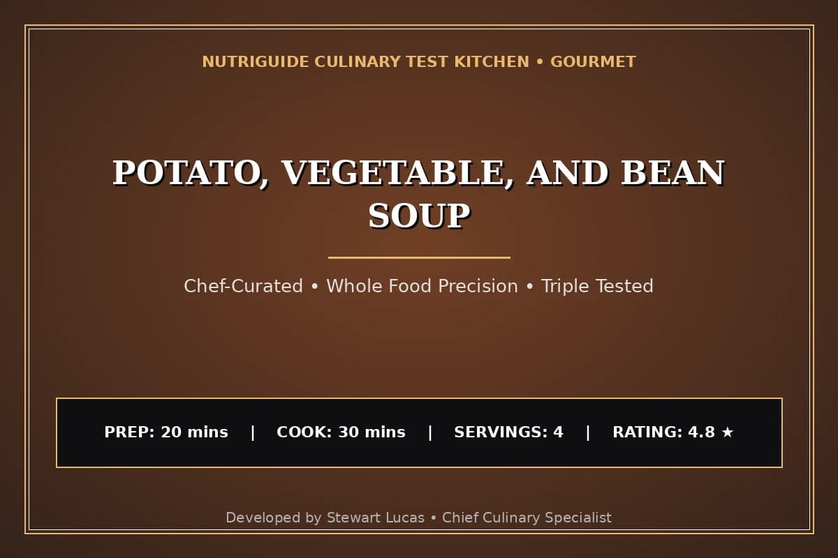 Potato, Vegetable, And Bean Soup