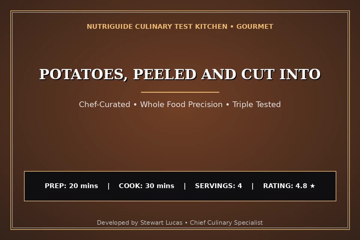 Potatoes, Peeled And Cut Into