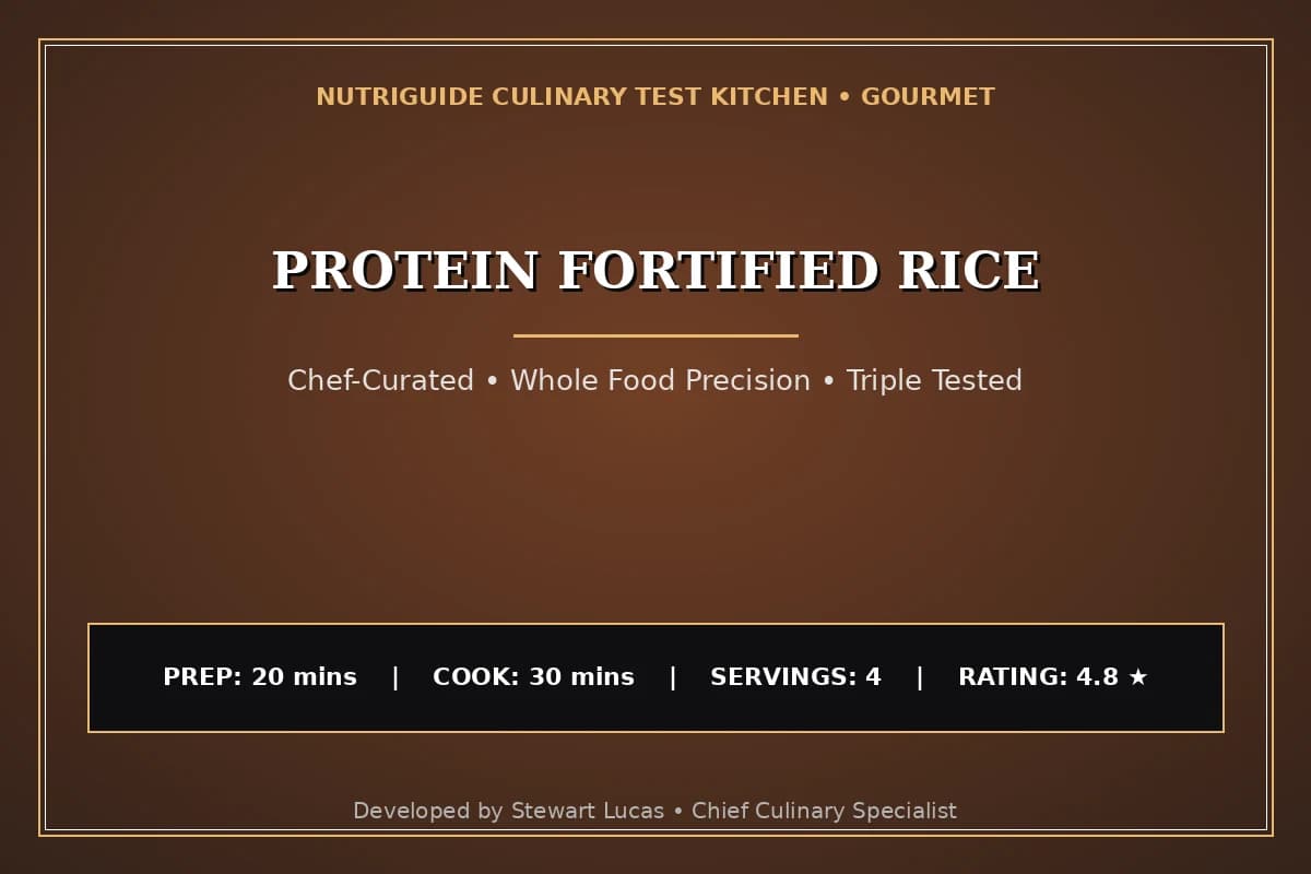Protein Fortified Rice