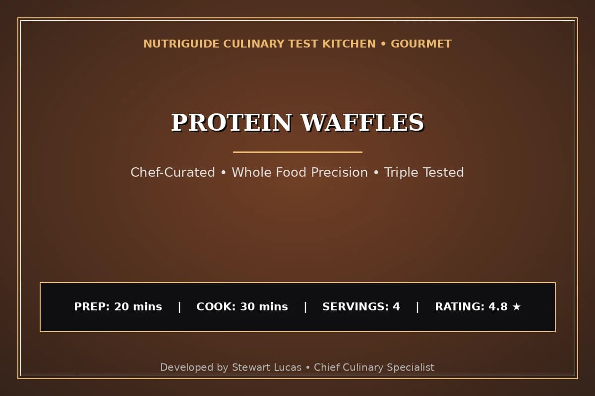 Protein Waffles