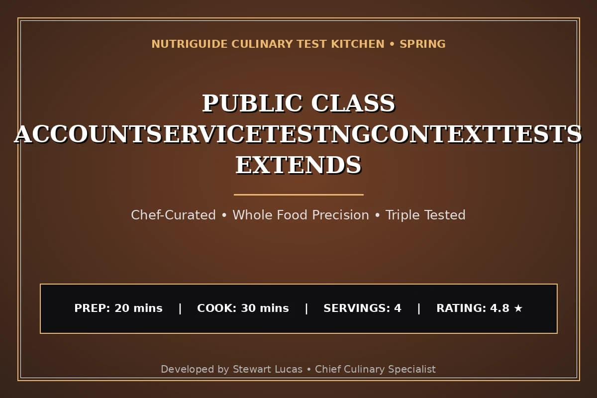 Public Class Accountservicetestngcontexttests Extends