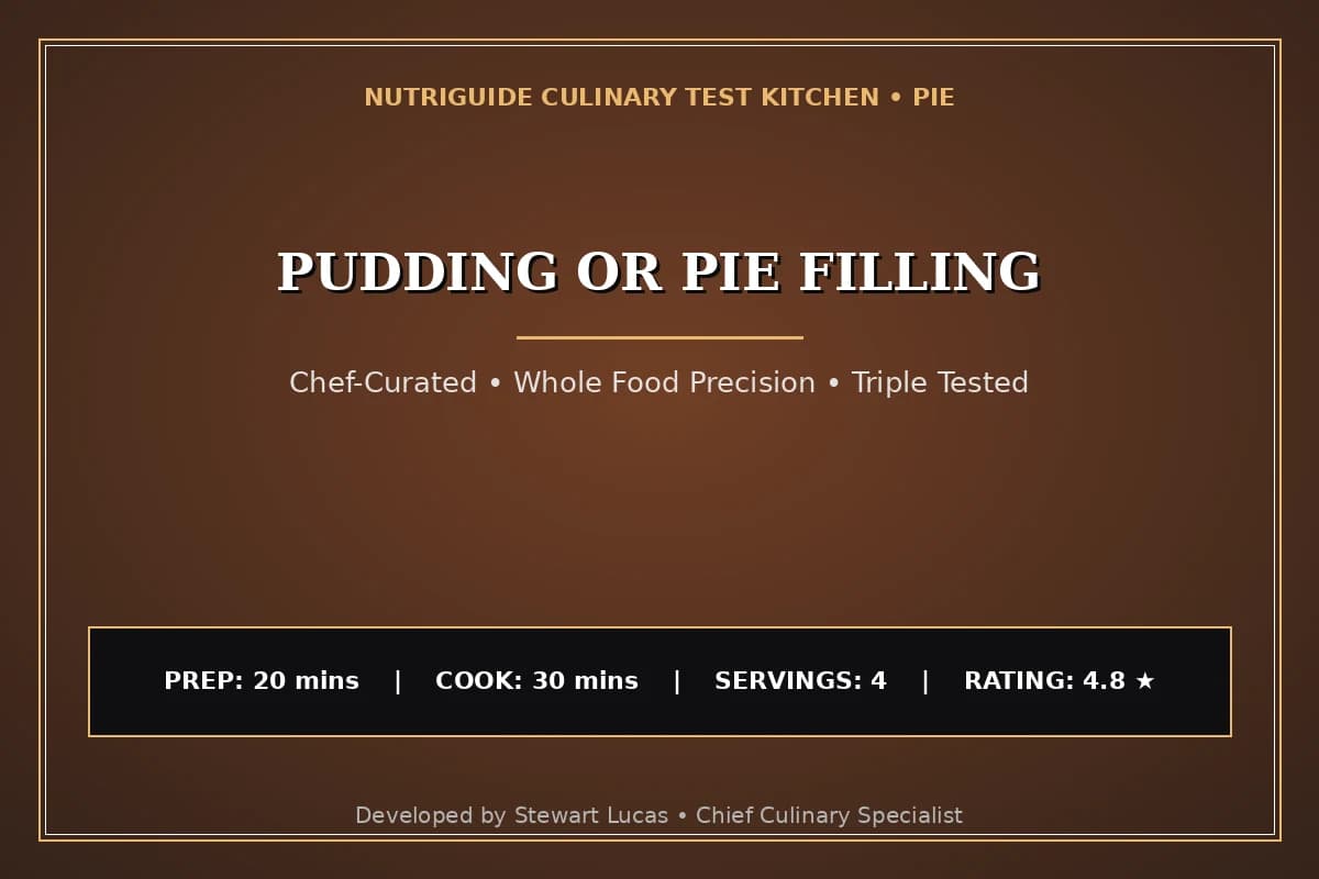 Pudding Or Pie Filling