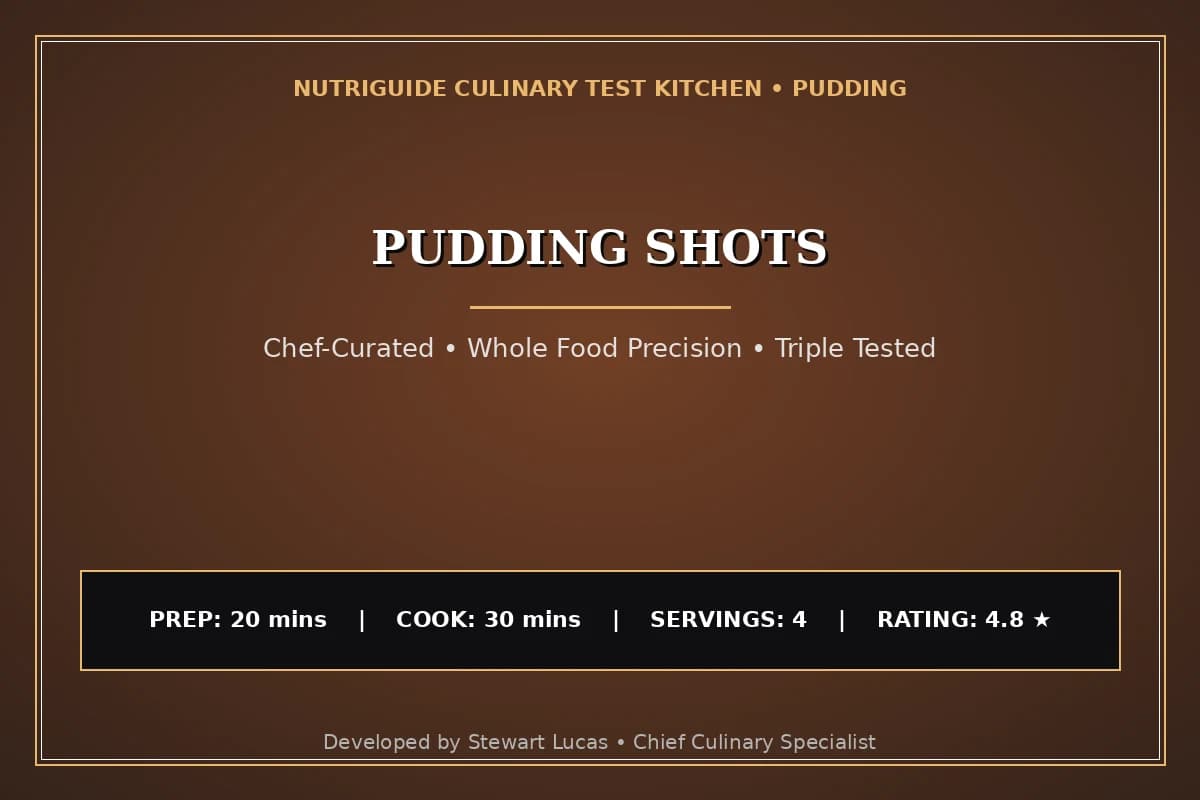 Pudding Shots