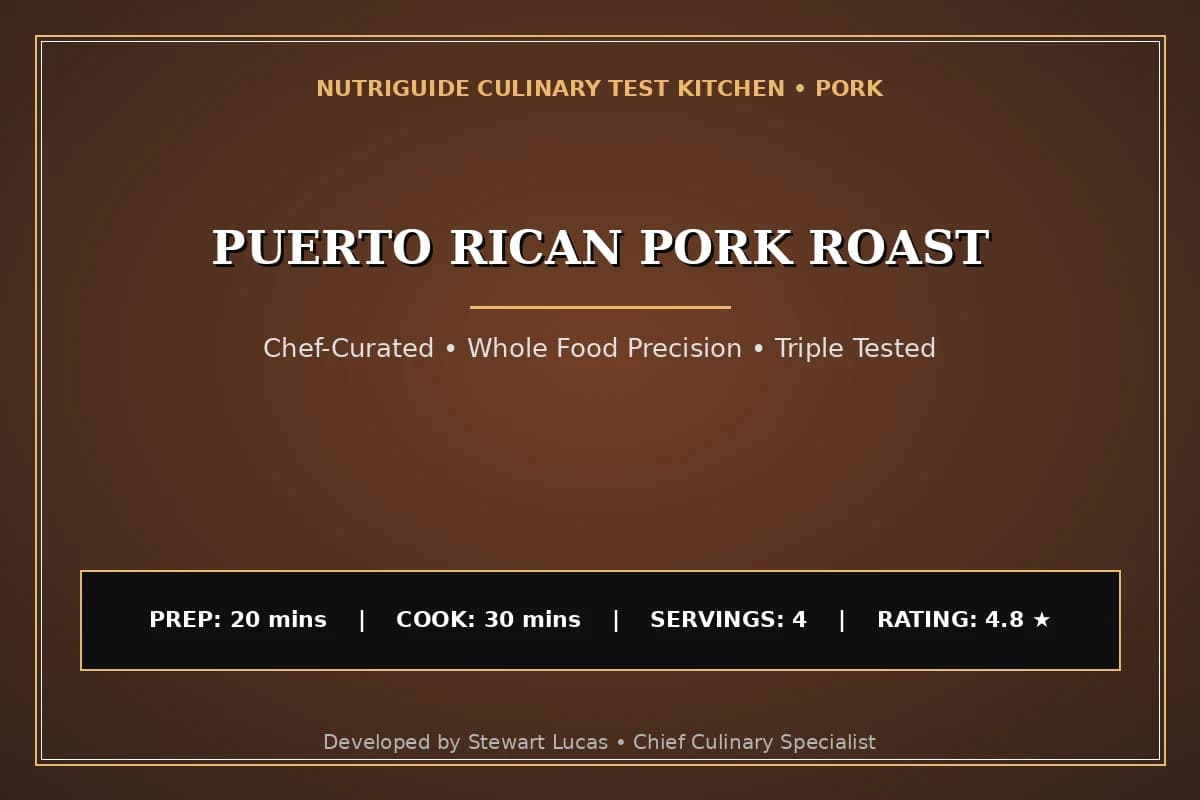 Puerto Rican Pork Roast