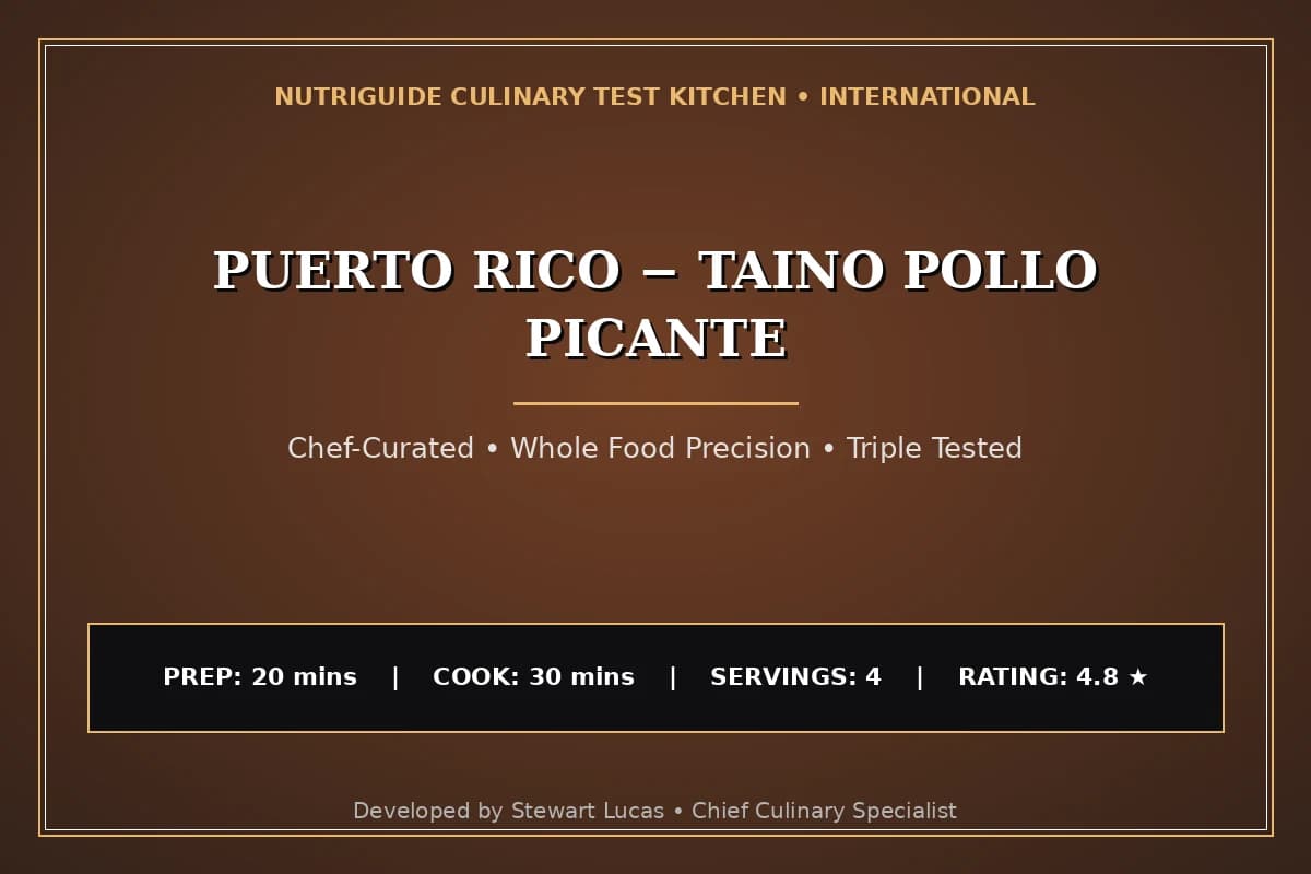 Puerto Rico − Taino Pollo Picante