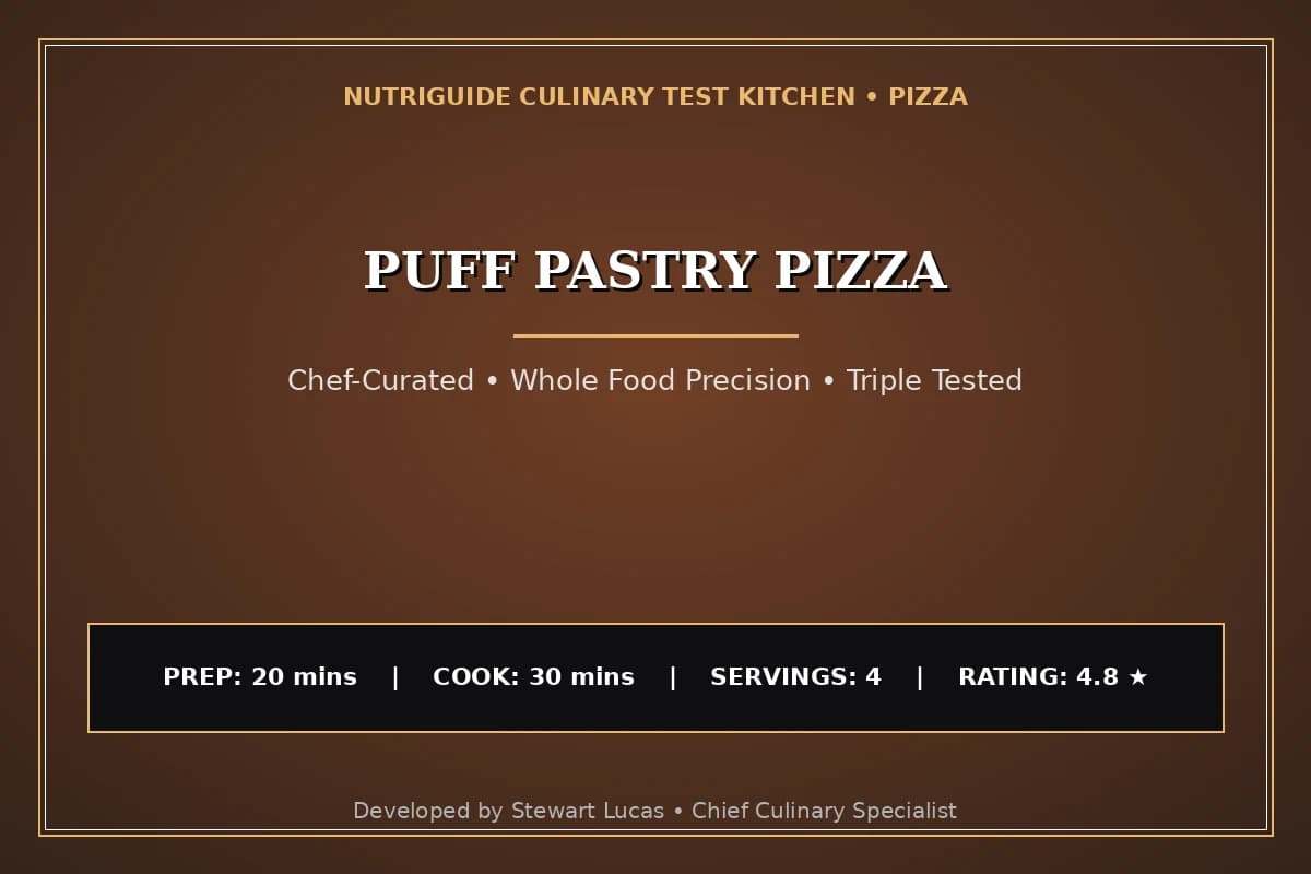 Puff Pastry Pizza