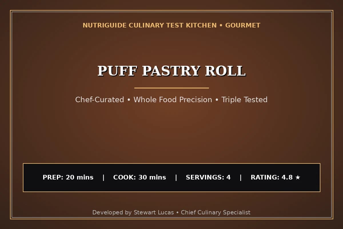 Puff Pastry Roll