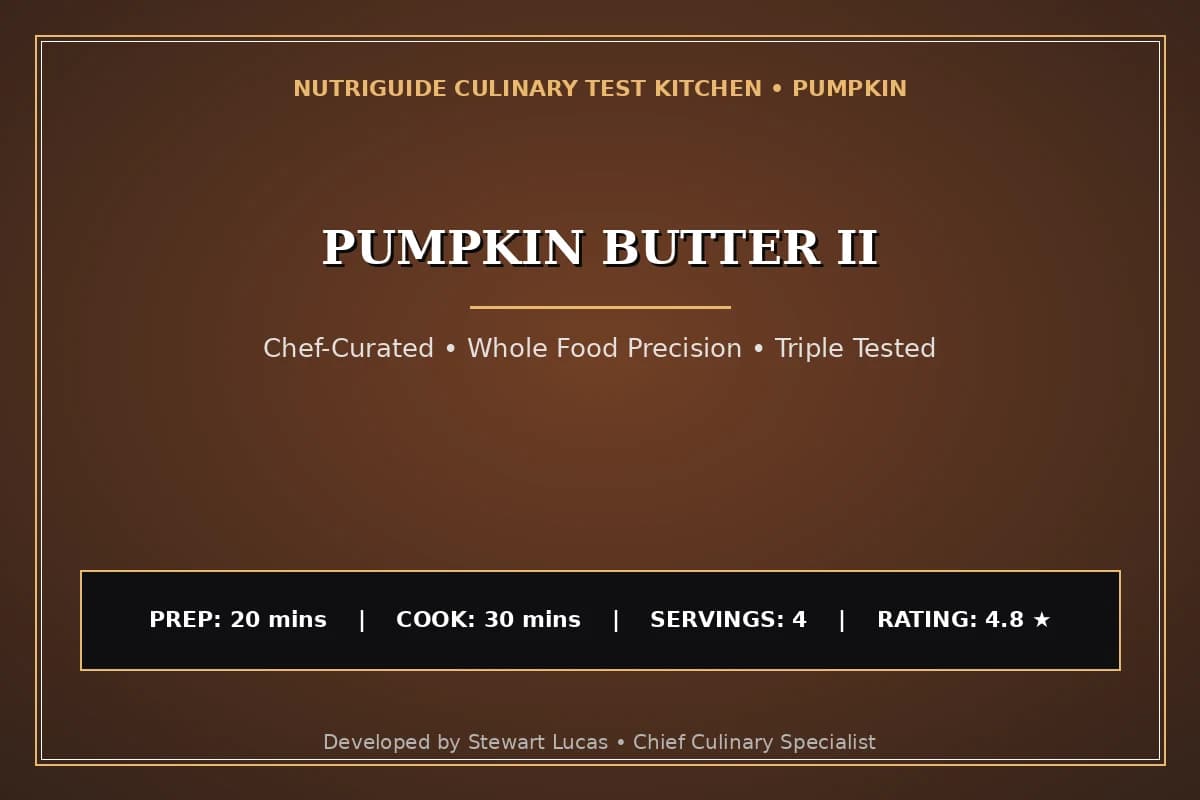 Pumpkin Butter Ii
