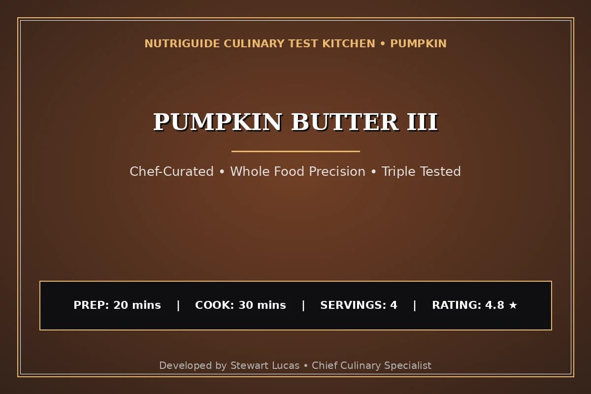 Pumpkin Butter Iii