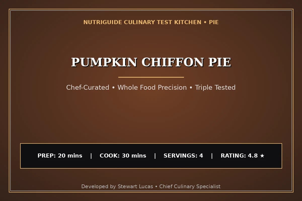 Pumpkin Chiffon Pie
