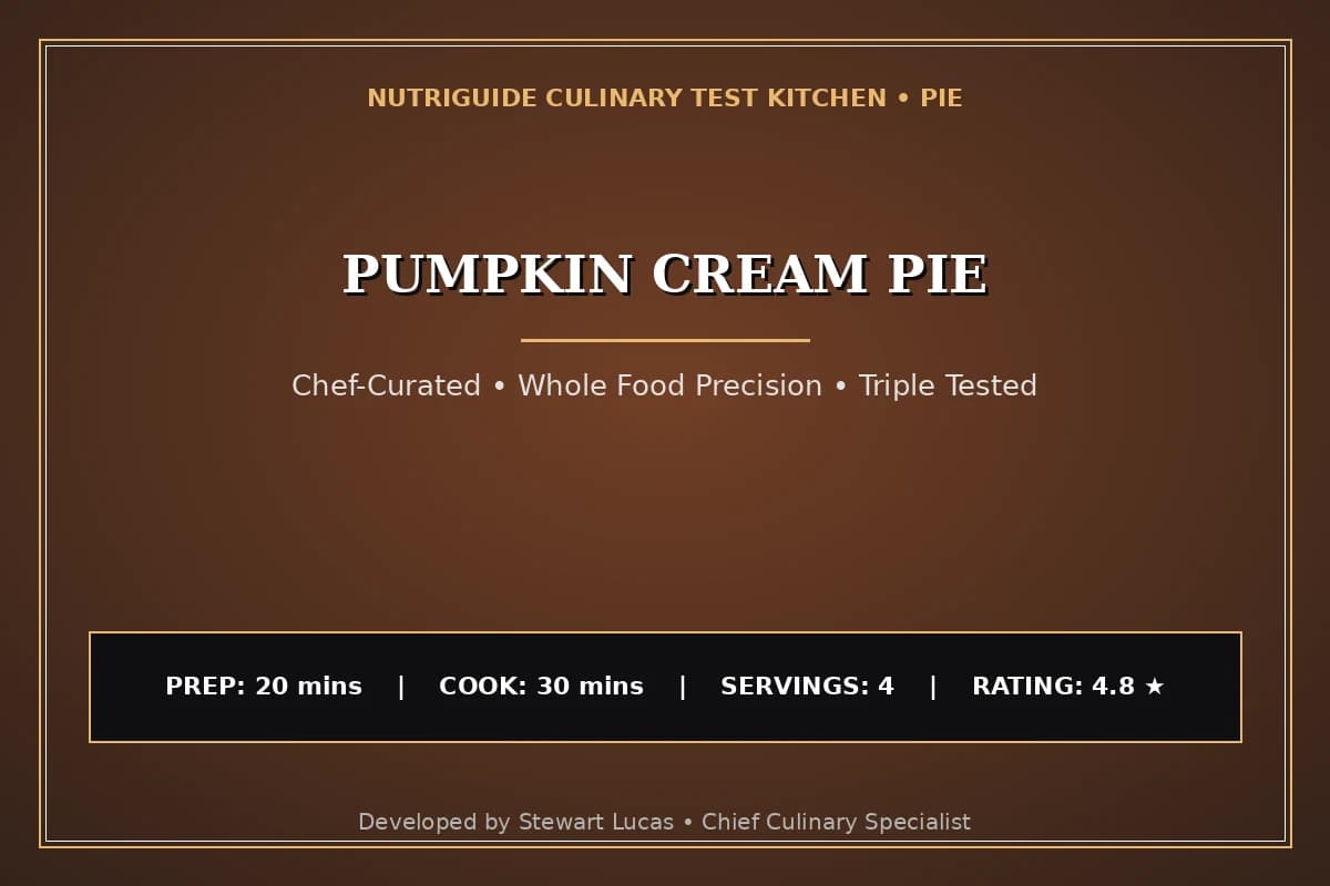 Pumpkin Cream Pie