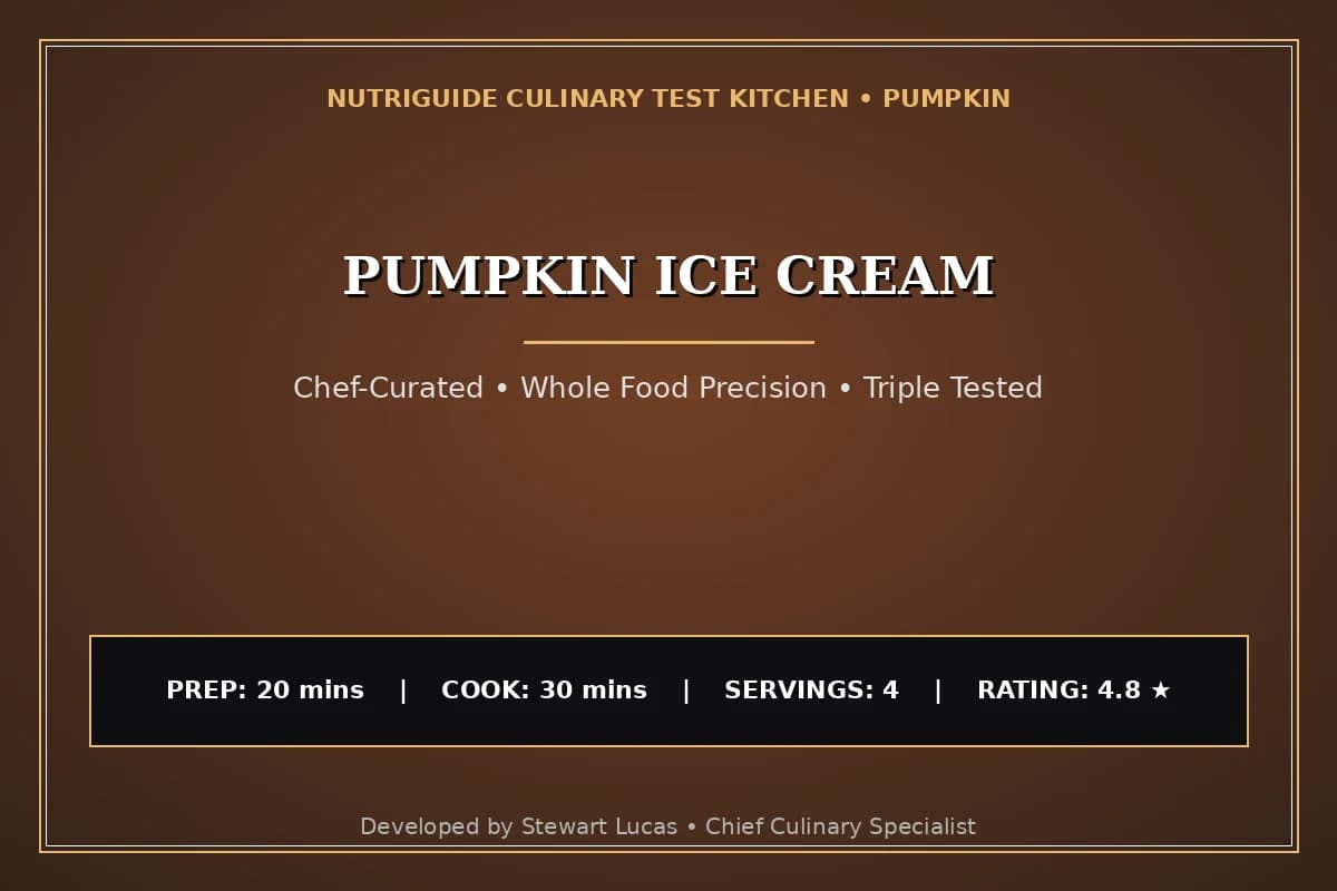Pumpkin Ice Cream