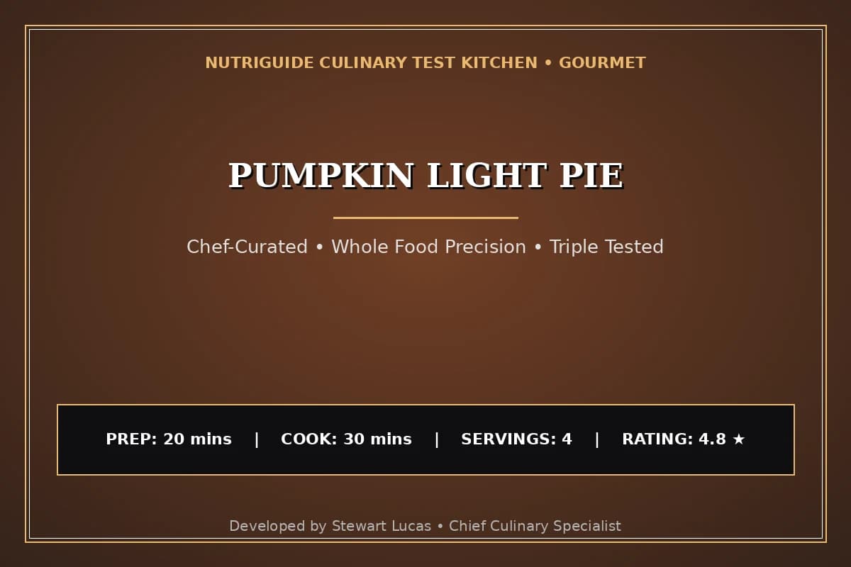 Pumpkin Light Pie