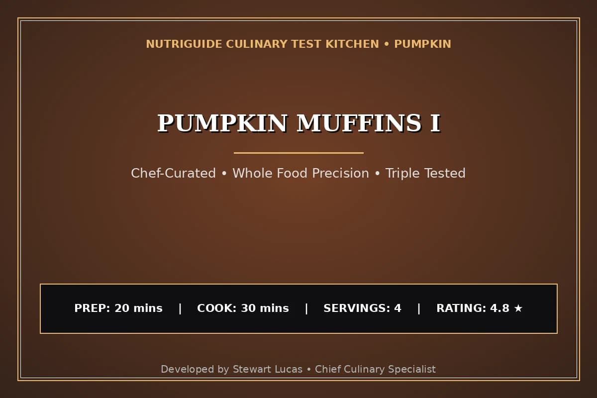 Pumpkin Muffins I