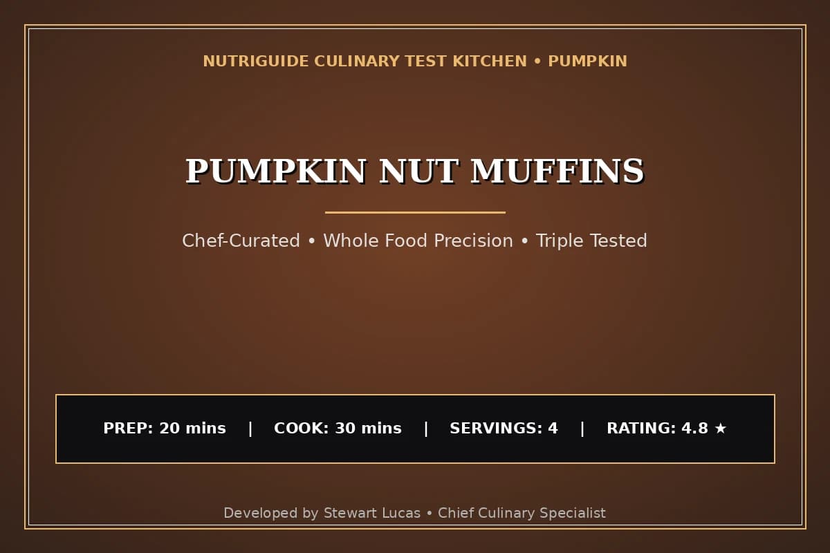 Pumpkin Nut Muffins