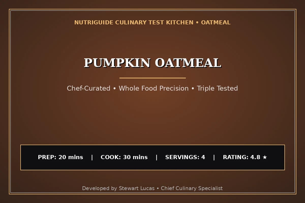 Pumpkin Oatmeal