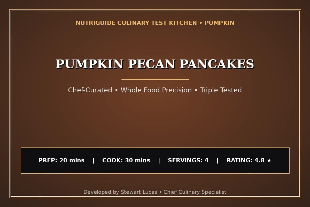 Pumpkin Pecan Pancakes