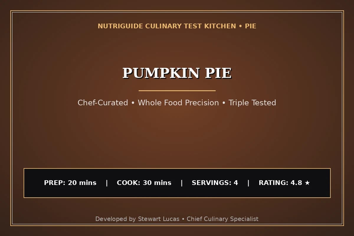 Pumpkin Pie
