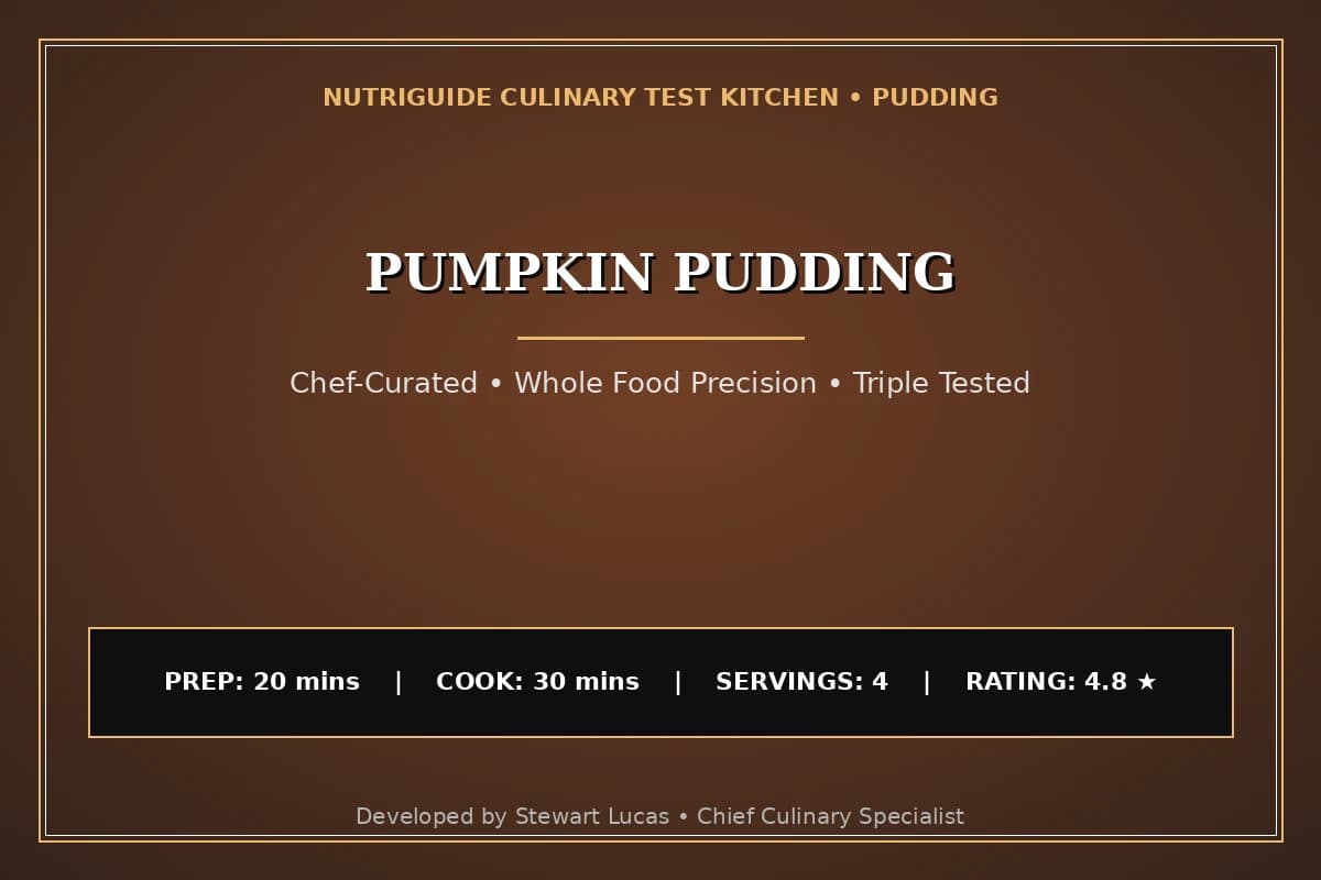 Pumpkin Pudding