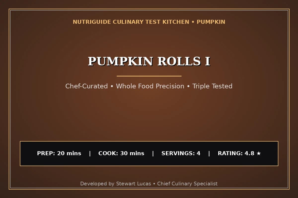 Pumpkin Rolls I