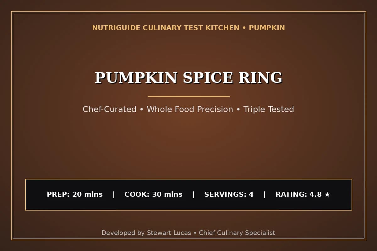 Pumpkin Spice Ring
