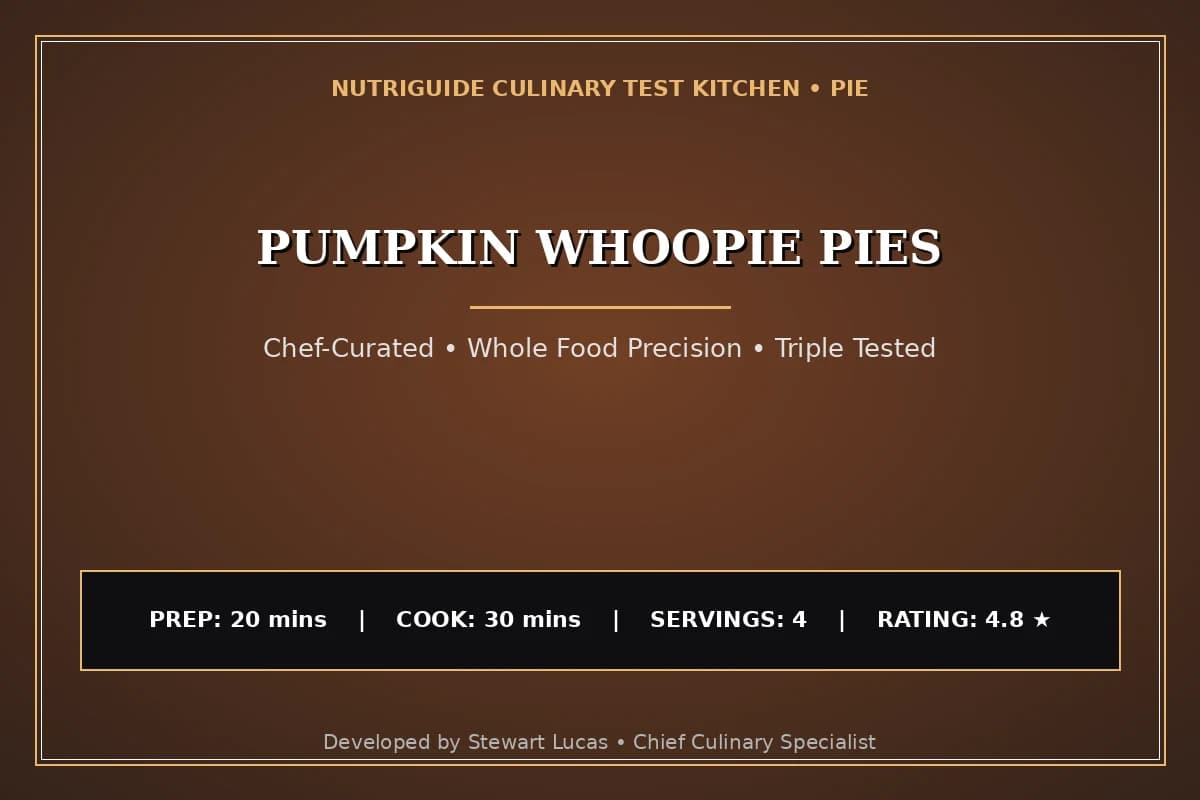 Pumpkin Whoopie Pies