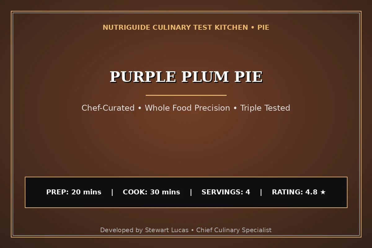Purple Plum Pie