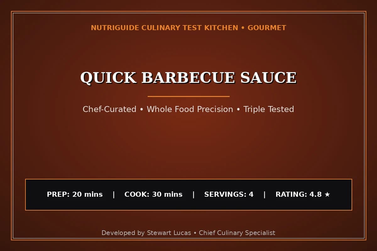 Quick Barbecue Sauce