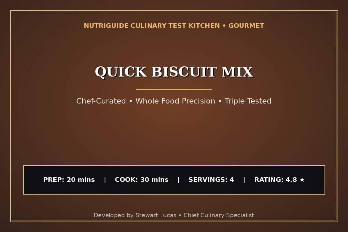 Quick Biscuit Mix