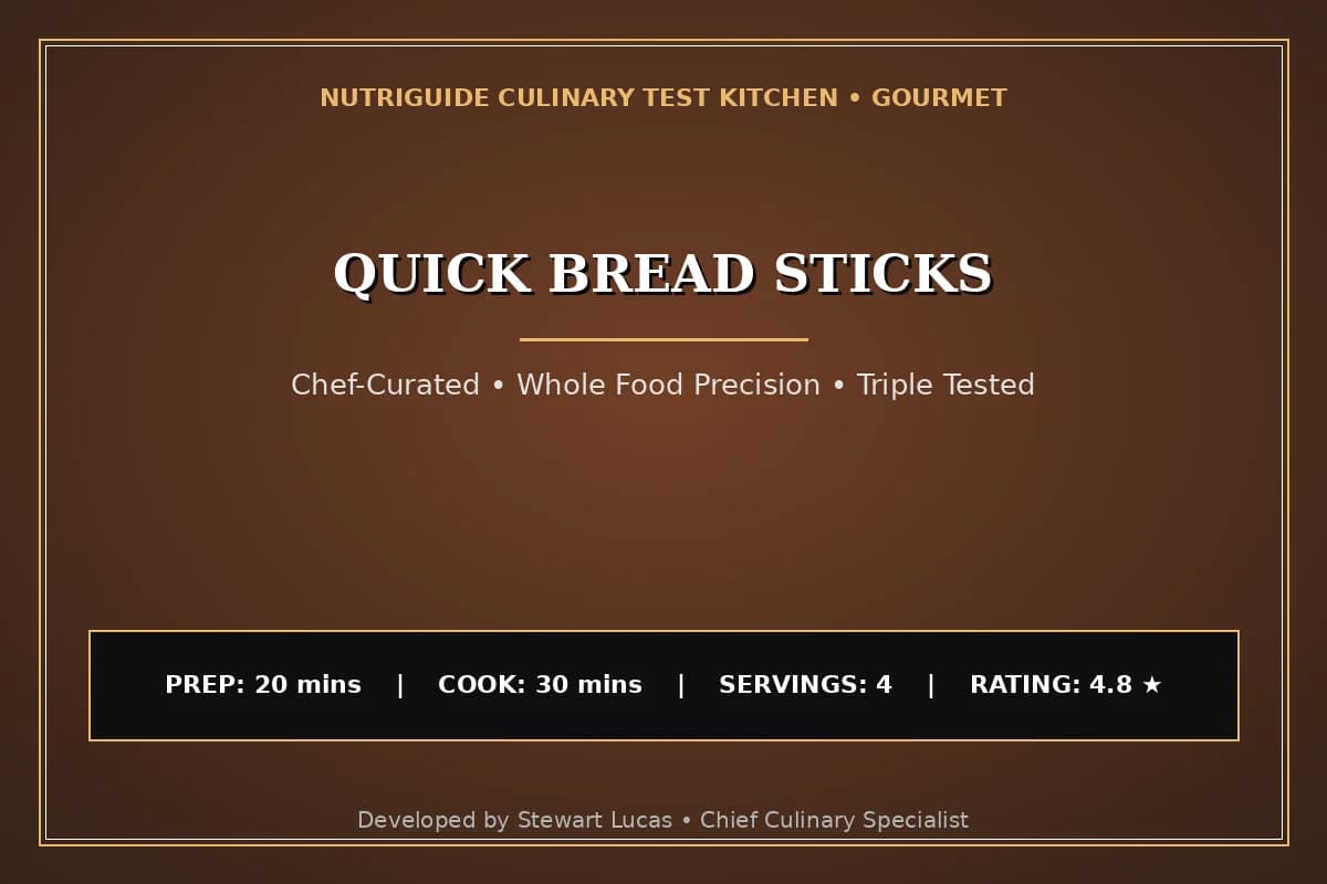 Quick Bread Sticks