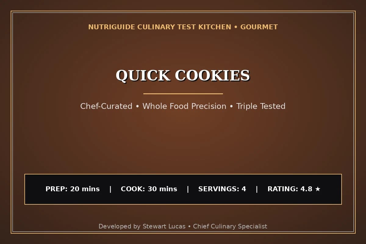 Quick Cookies