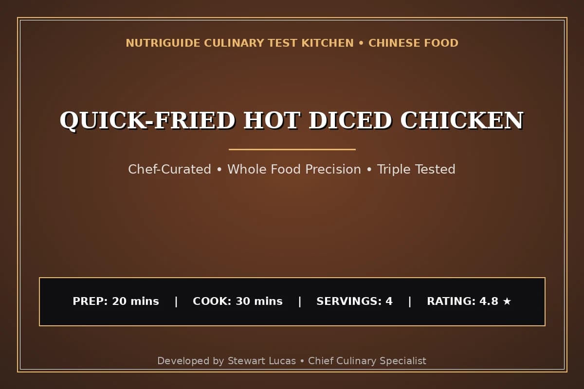 Quick-Fried Hot Diced Chicken
