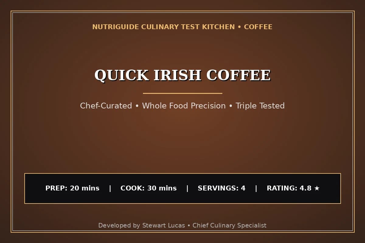 Quick Irish Coffee