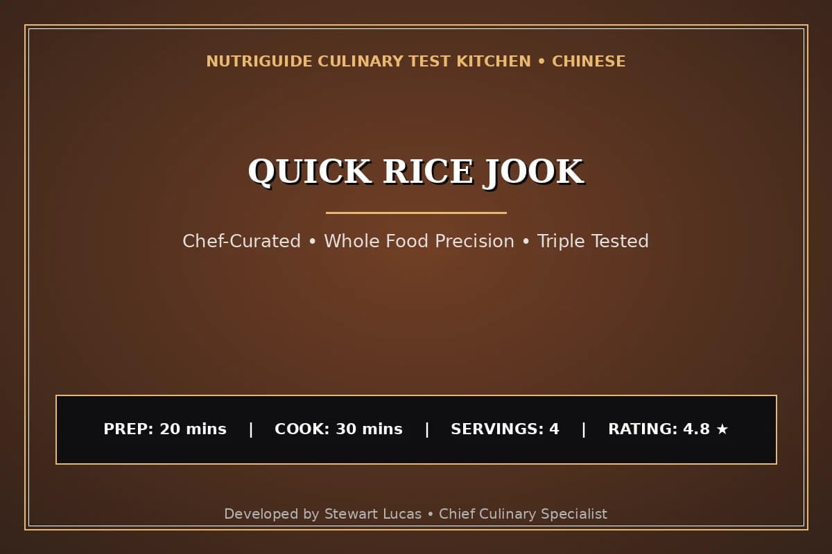 Quick Rice Jook