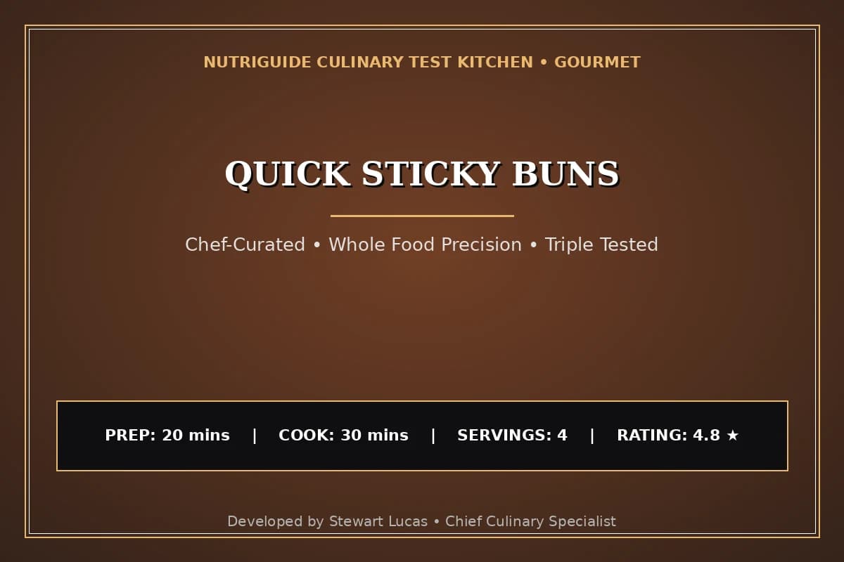 Quick Sticky Buns