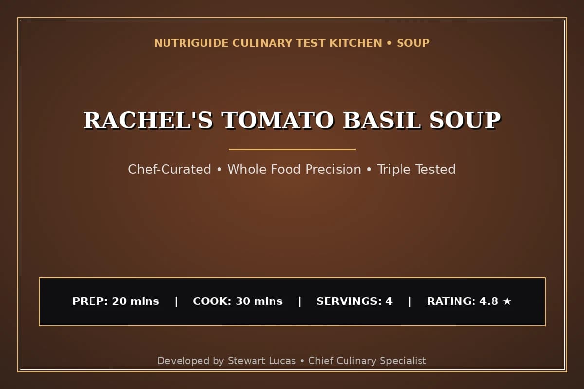 Rachel'S Tomato Basil Soup