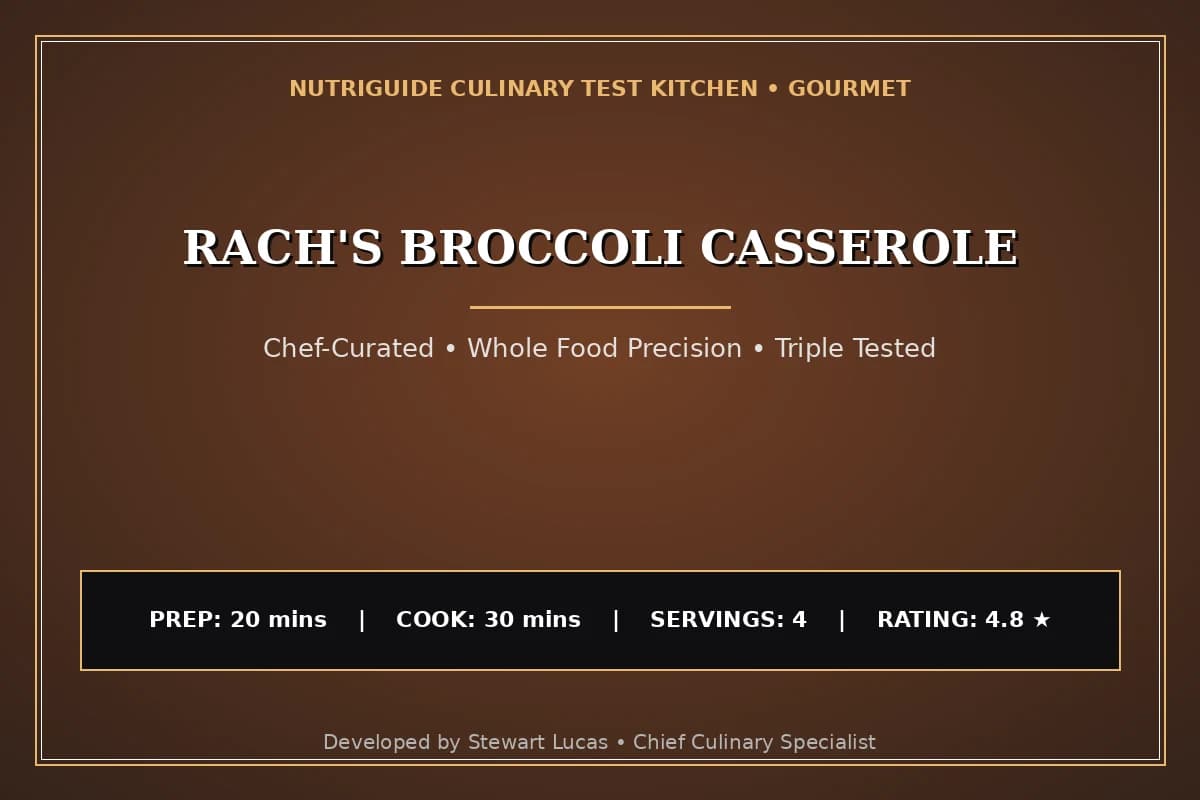 Rach'S Broccoli Casserole