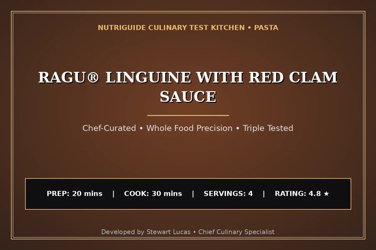 Ragu® Linguine With Red Clam Sauce