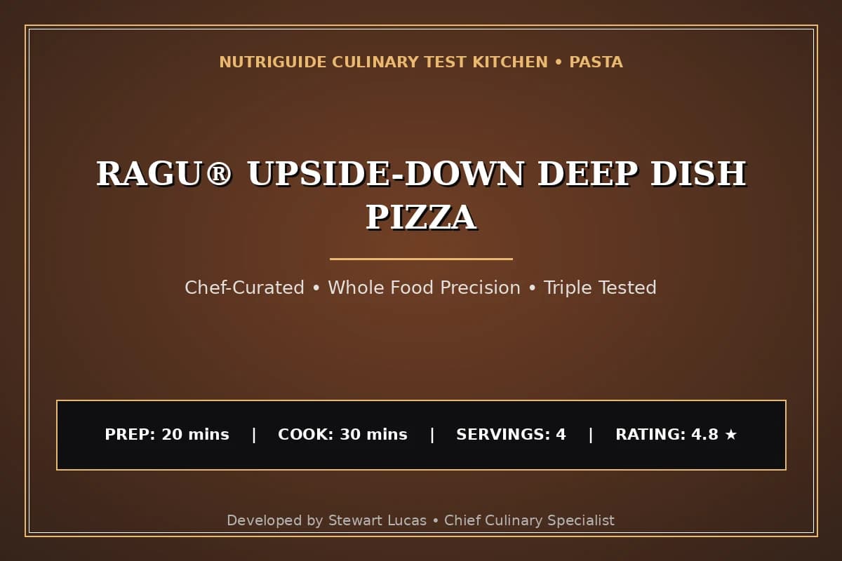 Ragu® Upside-Down Deep Dish Pizza
