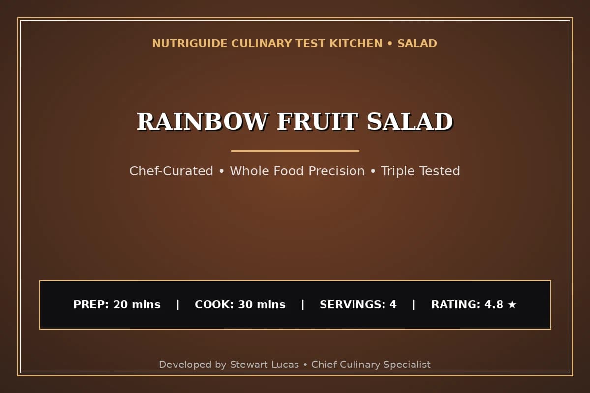 Rainbow Fruit Salad